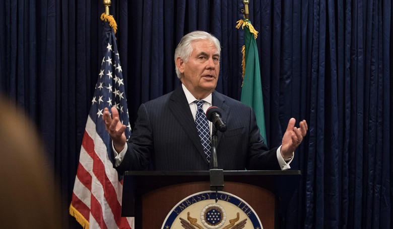 Tillerson's Last Statement Called for 'Serious Consequences' for Russian Nerve Agent Attack