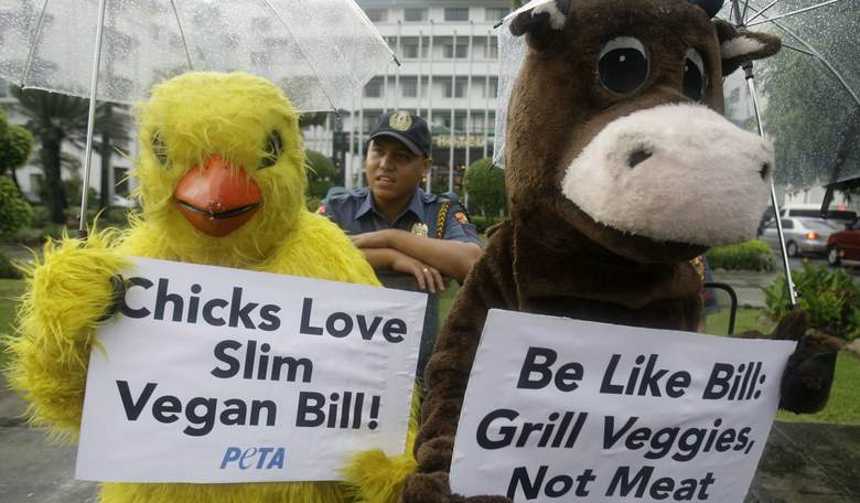 PETA Grills a Dog as a Publicity Stunt