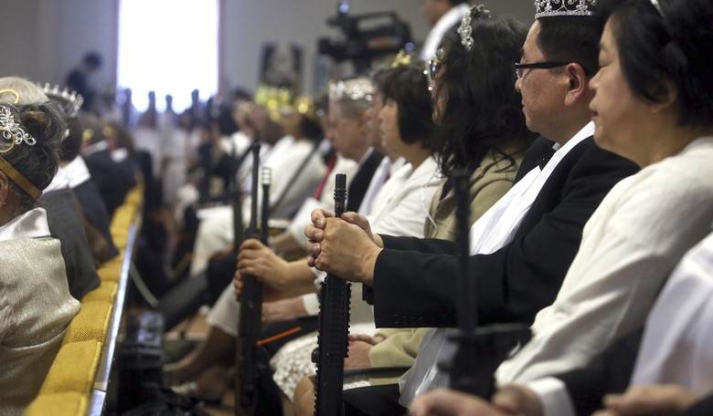 Pennsylvania 'Moonie' Church Holds Commitment Ceremony for AR-15 Rifles