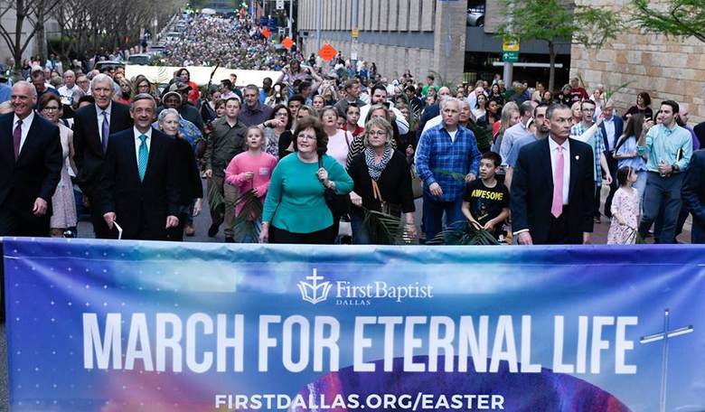 One Day After the 'March for Our Lives,' Robert Jeffress Leads the 'March for Eternal Life'