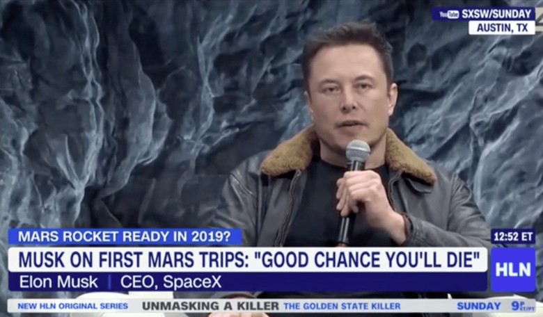 Elon Musk Warns First Travelers to Mars: 'Good Chance You'll Die'