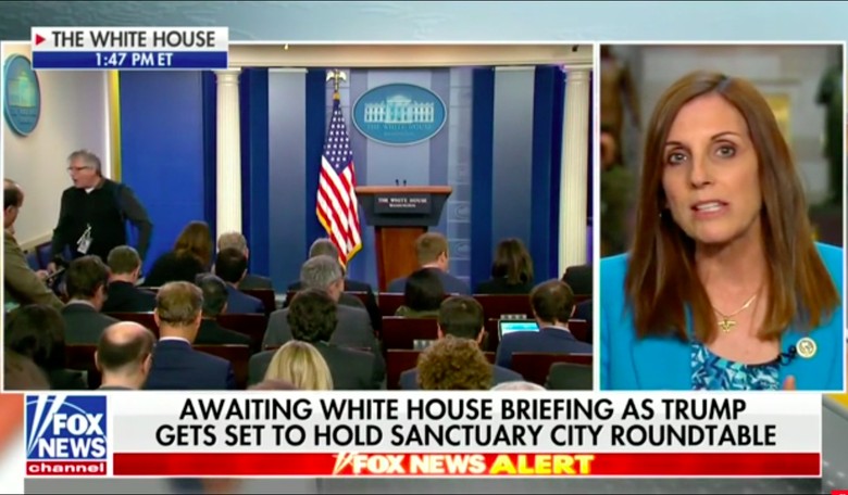 Rep. McSally: Build a Wall Between California and Arizona to Fight Dangerous 'Sanctuary' Policies