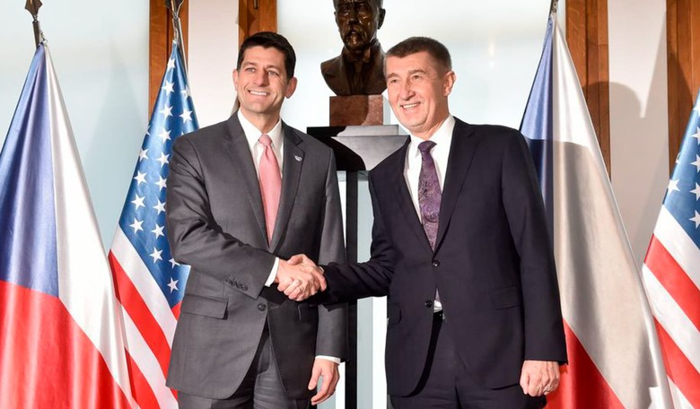 Ryan Commits to America's 'Enduring Presence' on European Defense to Czech Parliament
