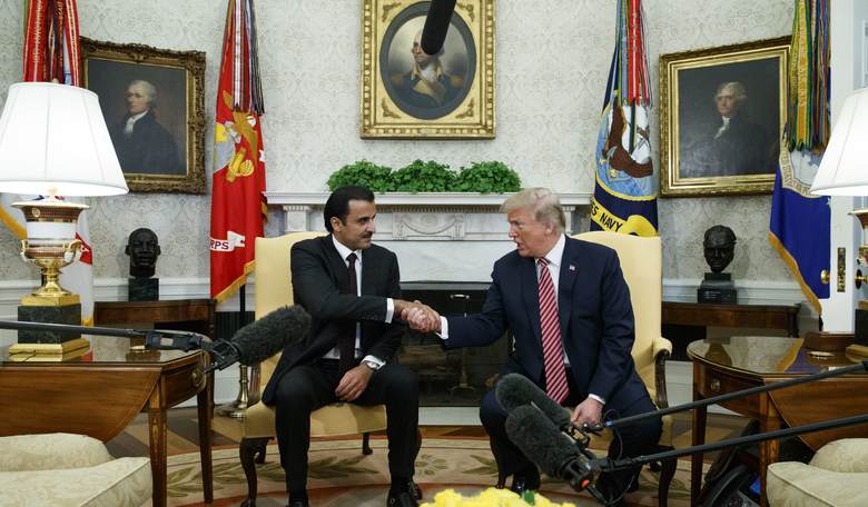Once Slamming Qatar for Funding Terror, Trump Welcomes Emir as Longtime Terror Fighter