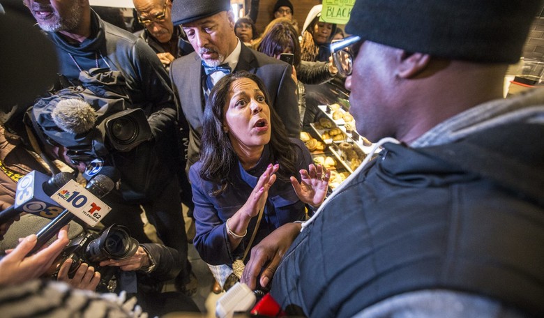 Protesters Shout Down Executive Amid Starbucks Efforts to Appease Black Lives Matter