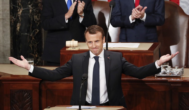 Macron to Congress: Work Together to Fight 'Rampaging Work of Extreme Nationalism'