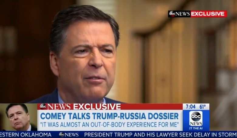 Comey Admits He Didn't Tell Trump Steele Dossier Was Funded by His Political Opponents