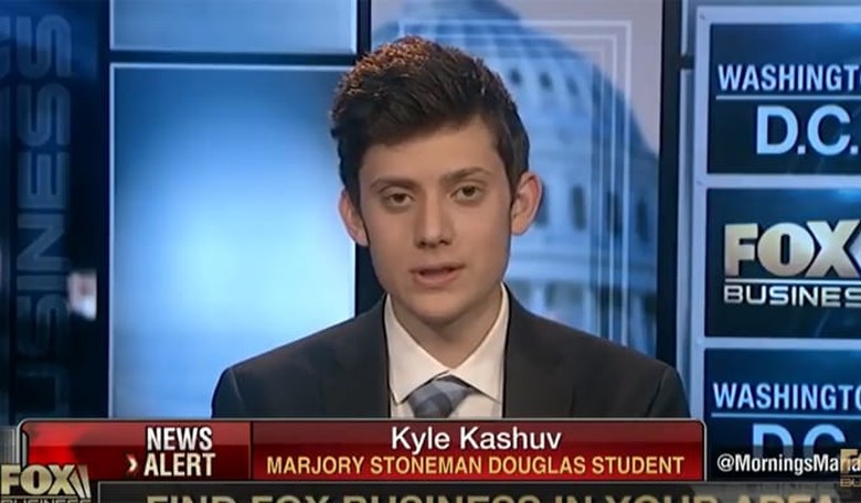 Parkland Teacher Defends Officer's Interrogation of Pro-2nd Amendment Student Kyle Kashuv