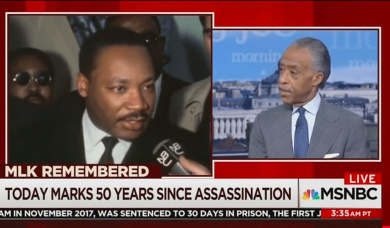 Al Sharpton: Trump 'Reintroduced' the 'Racial Divide and Intolerance' Martin Luther King Jr. Fought