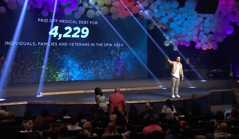Dallas Church Erases $10M in Medical Debt, Pastor Compares it to Jesus Washing Sins Clean