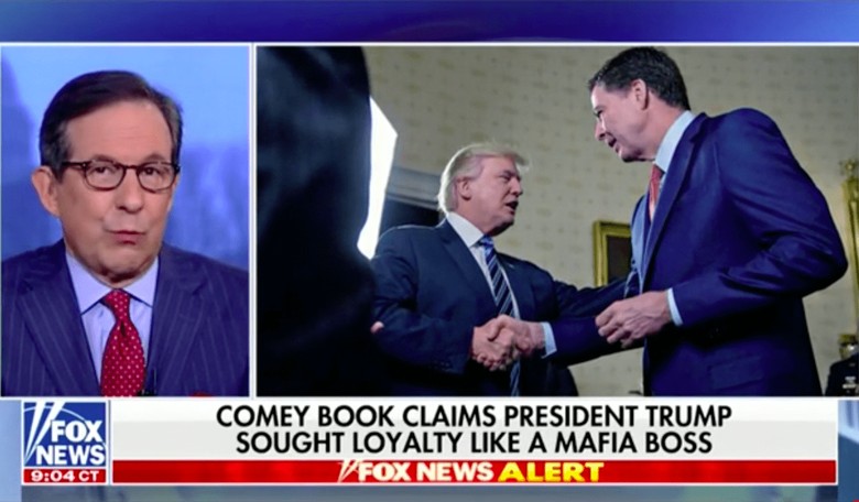 'Fox News Sunday' Host Chris Wallace 'Surprised' at 'How Bitchy' James Comey's Book Is