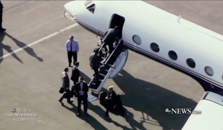 James Comey's Last Flight on the FBI Jet: 'I Drank Red Wine From a Paper Coffee Cup'