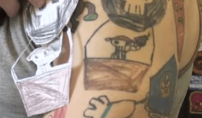 Parents Are Getting Tattoos of Their Kids' Artwork