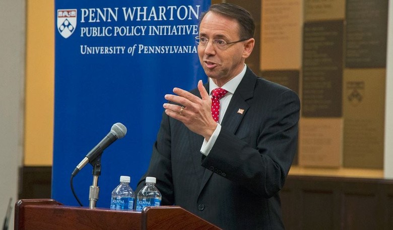 Just Go: Rod Rosenstein Becomes Marvin K. Mooney