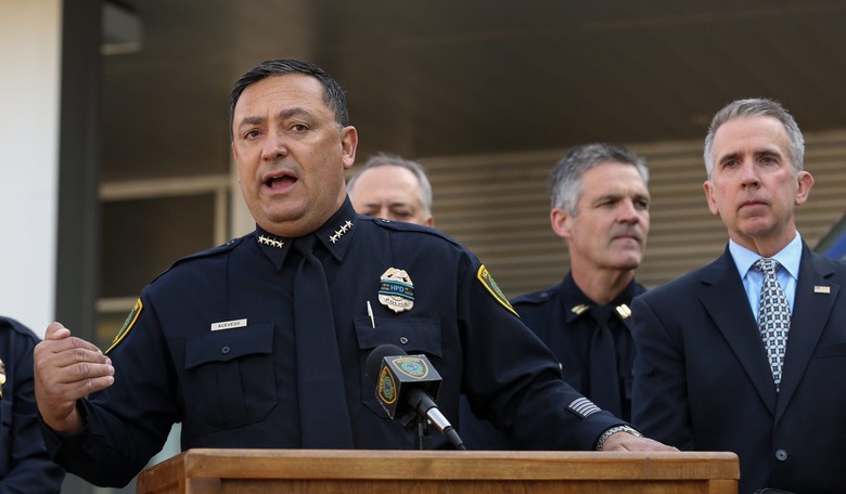After Santa Fe Shooting, Houston's Police Chief Plays Politics