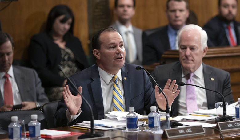 Lee Calls $1.3 Trillion Spending Agreement 'Collusion Masquerading as Bipartisanship'