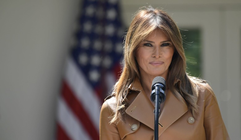 Melania: 'Speak with Respect and Compassion' on Social Media