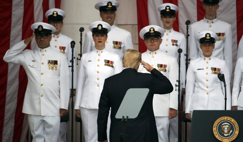 5 Most Inspiring Lines From President Trump's Memorial Day Speech at Arlington Cemetery