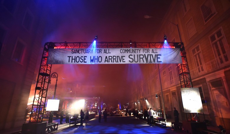 Zombies from 'The Walking Dead' Meet Praying Baptists at Georgia Capitol