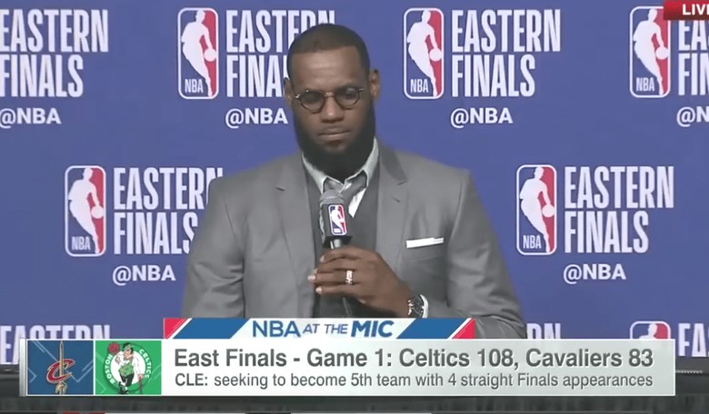 LeBron's Photographic Game Recall Stuns Reporters