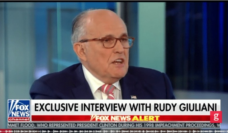 Rudy Giuliani Is NOT Fond of James Comey