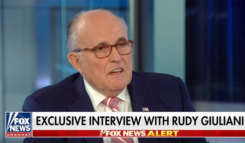 Giuliani Calls Mueller Probe 'Garbage Investigation,' Comey a 'Disgraceful Liar,' Hillary a 'Criminal'