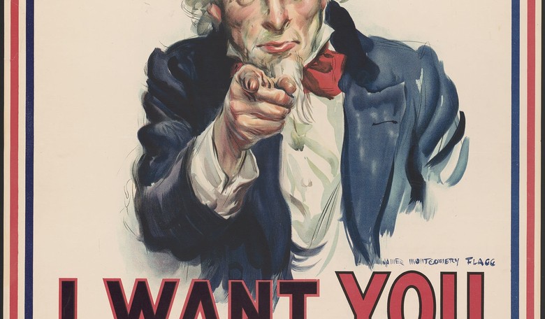 Uncle Sam Wants The Invisible Man for U.S. Army
