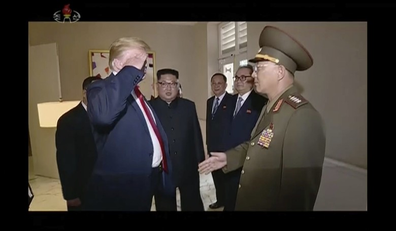 White House: Trump Salute to North Korean General Was 'Common Courtesy'