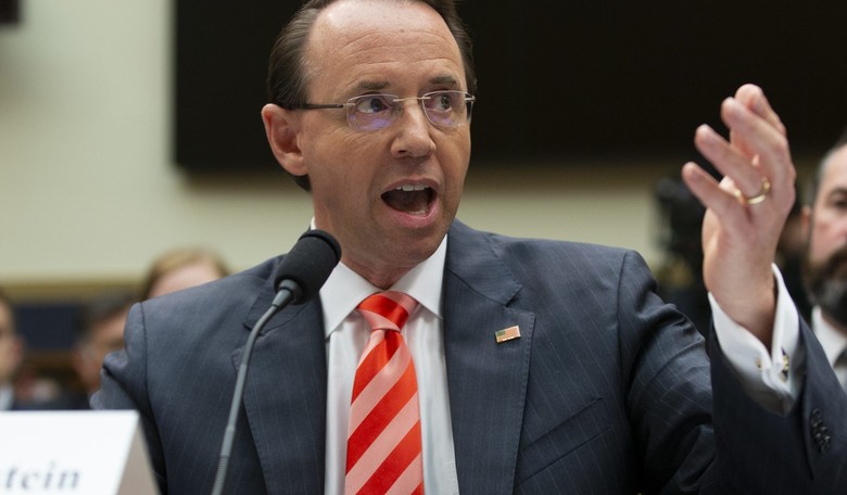 Was Deputy AG Rod Rosenstein Telling the Truth When He Denied Threatening GOP Staffers?