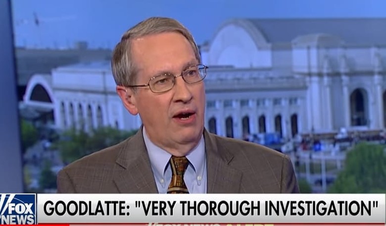 House Judiciary Chairman Bob Goodlatte: We're 'Very Shortly' Going to Subpoena Strzok