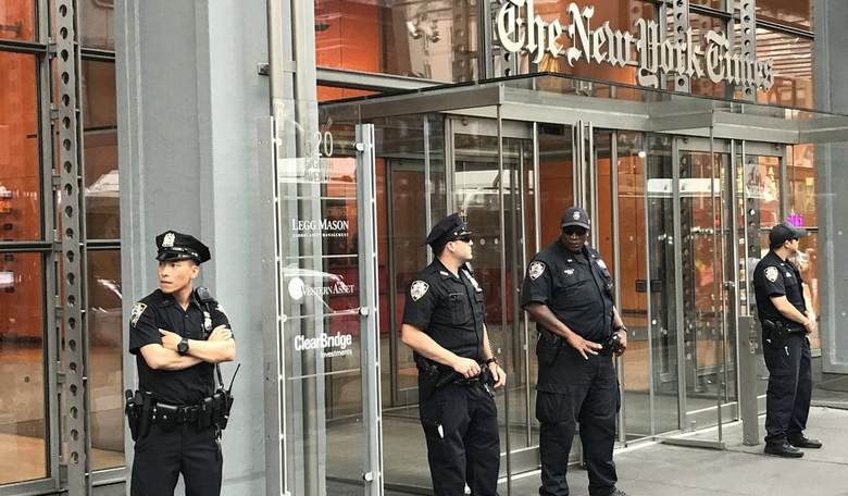 Police Deployed to Newsrooms in N.Y. and Chicago in Wake of Annapolis Shooting
