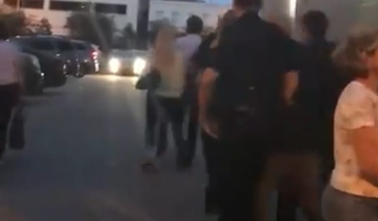 Shouting and Spitting Lefty Protesters Hound Fla. AG Pam Bondi Out of Tampa Movie Theater