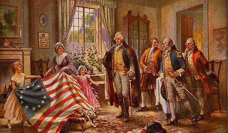 Betsy Ross, George Washington, and the True Story Behind Flag Day
