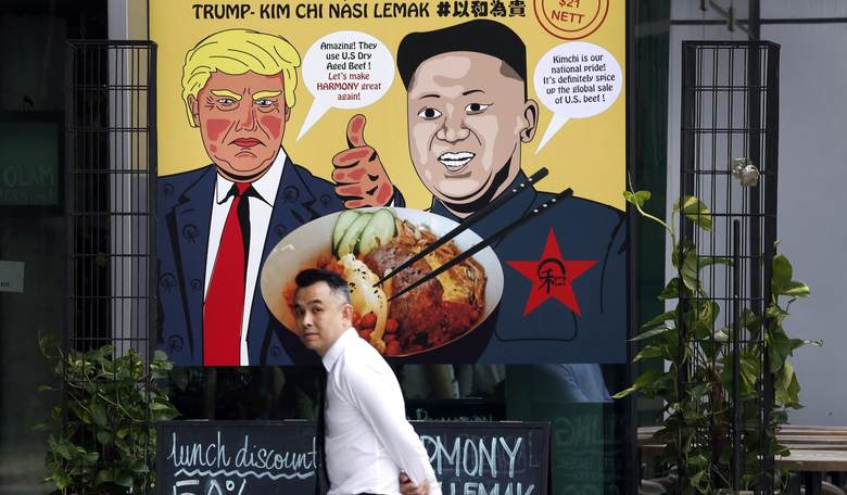 The Rocket Man and the Dotard