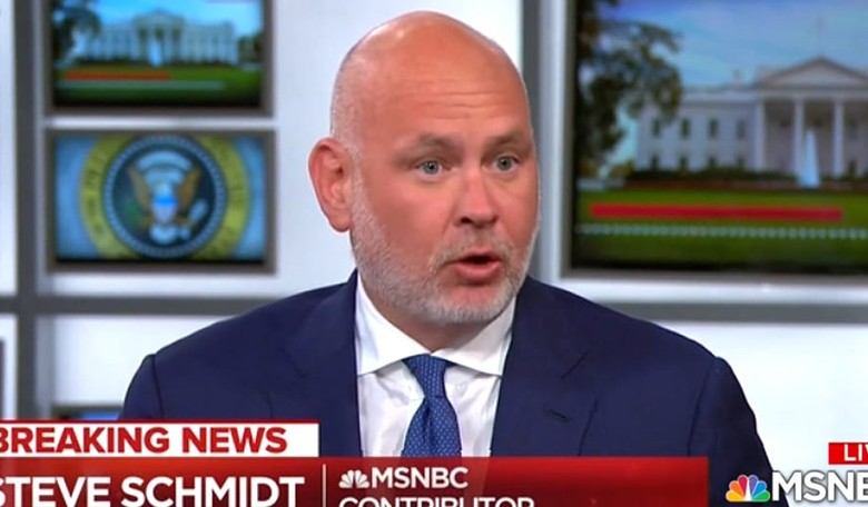 MSNBC's Steve Schmidt Spews Grotesque Theory: SCOTUS and Trump Are Fulfilling 'Osama bin Laden's Vision'