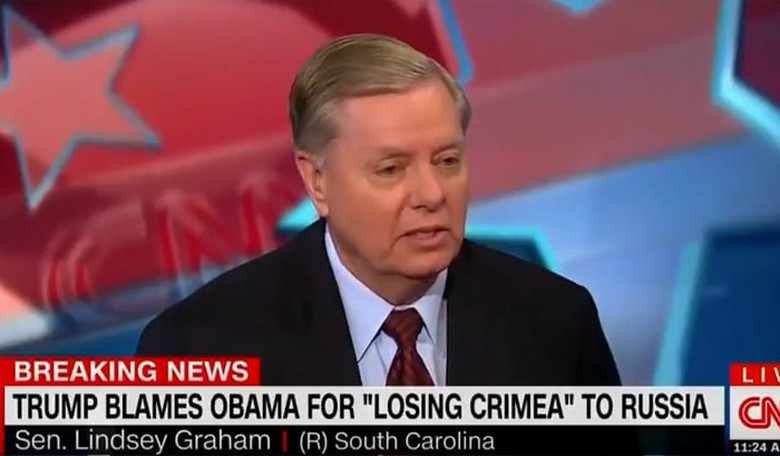 Sen. Graham Tells CNN Host ‘I Don’t Give a Sh*t’ if People Don't Like Me Working with Trump