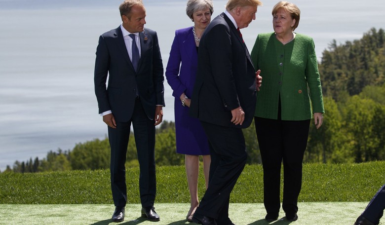 Trump Says EU Is a 'Foe'; EU President Calls That 'Spreading Fake News'