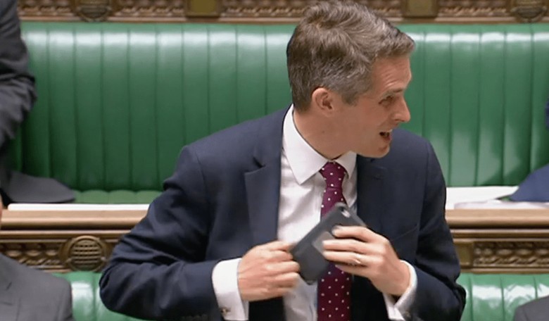 Siri Rudely Interrupts British Defense Secretary in Parliament