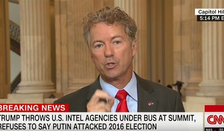 Rand Paul: Trump Should Be 'Lauded and Not Belittled' for Meeting With Putin