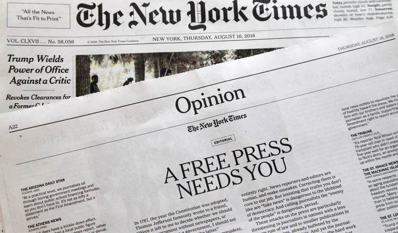 Man Arrested for Threatening to Kill Boston Globe Staff After Anti-Trump Editorials