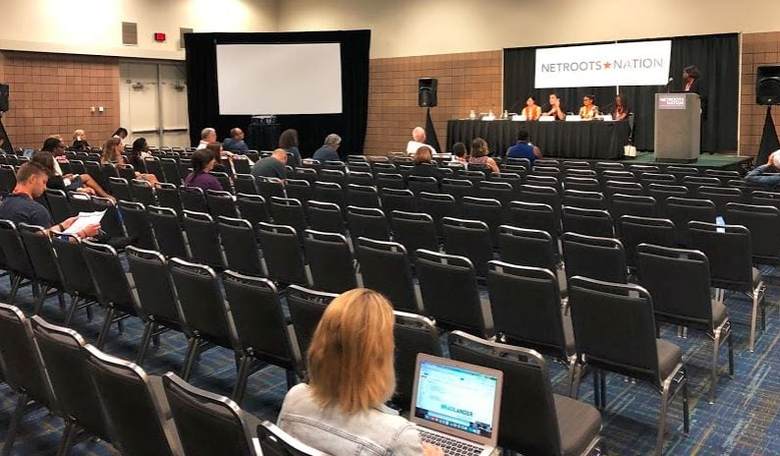 Netroots Nation: 'Largest' Progressive Conference Features Empty Seats, Racialism, Molotov Cocktail T-Shirts