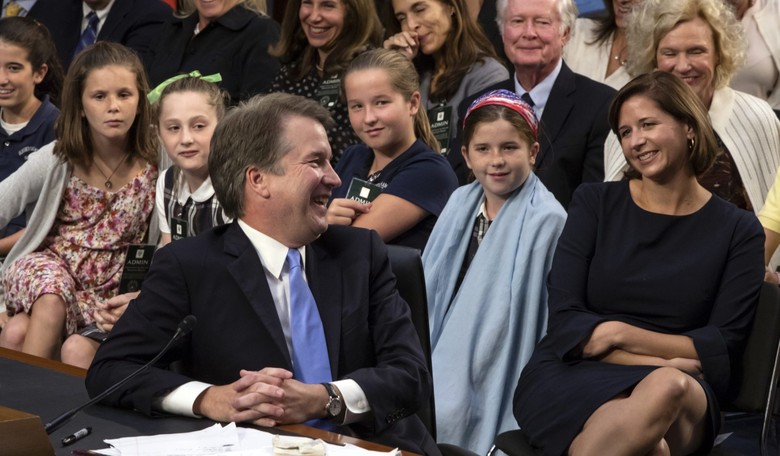 Brett Kavanaugh's Wife Hands Out Cupcakes to Reporters Besieging Her House
