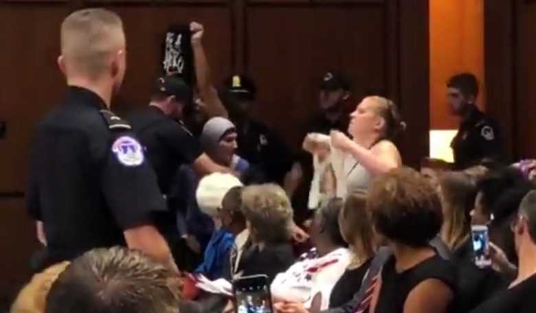 It Is a Crime to Disrupt Kavanaugh Confirmation Hearing