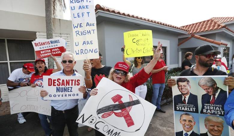 Pelosi Hounded by Protesters Screaming 'Communist!' at Event for Donna Shalala