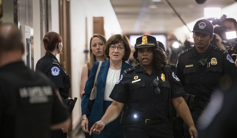 Unhinged Leftists Threaten Sen. Susan Collins Ahead of Impeachment Vote