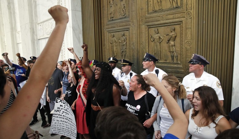 Democrats Aren't an Angry [M-Word] Because They're Violent for a Good Cause
