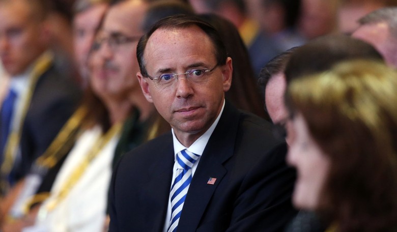 Trump: No Plans to Fire Rosenstein; 'Great' Meeting on Air Force One