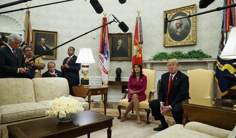 Nikki Haley Says Tillerson and Kelly Tried to Get Her to Undermine Trump