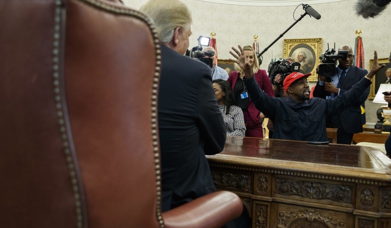 Trump 'Totally Open' to 'Smart Cookie' Kanye Lobbying Against Stop-and Frisk