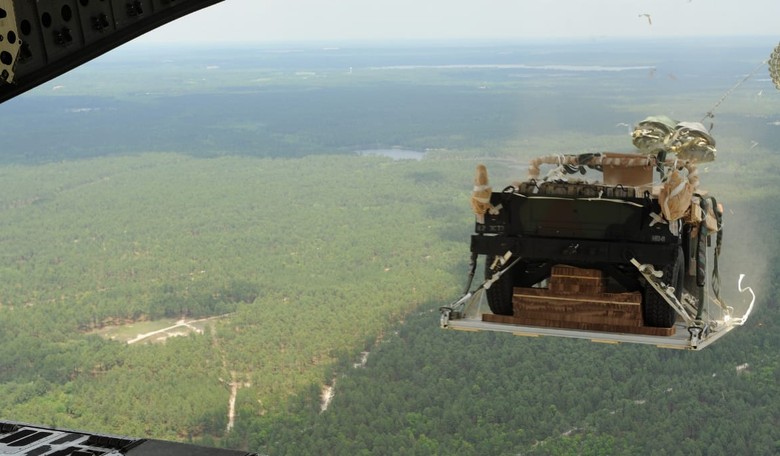 Whoops! Air Force Drops Humvee onto Neighborhood in North Carolina